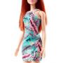 Barbie Flower Dresses - Blue And Redhead Doll