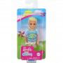 Barbie® Club Chelsea™ Boy Doll (6-inch Blonde) with Monster Graphic Shirt and Shorts