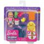 Barbie® Skipper™ Babysitters Inc.™ Feeding and Bath-Time Playset with Color-Change Baby Doll, Tub and 6 Accessories