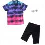 Barbie® Fashions Pack: Ken® Doll Clothes with Tie-Dye Shirt, Black Shorts & Round Sunglasses