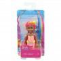 Barbie™ Dreamtopia Chelsea™ Mermaid Doll, 6.5-inch with Coral-Colored Hair and Tail