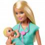 ​Barbie® Baby Doctor Playset with Blonde Doll, 2 Infant Dolls, Exam Table and Accessories