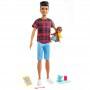 ​Barbie® Skipper™ Babysitters Inc.™ Doll & Accessories Set with 9-in Brunette Boy Doll, Baby Doll & 4 Storytelling Pieces