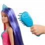 ​Barbie™ Dreamtopia Princess Doll (11.5-inch) with Extra-Long Two-Tone Fantasy Hair, Hairbrush, Tiaras and Styling Accessories