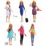 Barbie® Dream Careers™ Doll, Clothes & Accessories Assortment, 11.5-inch Barbie® Doll with 6 Career Outfits that Combine for a Scientist or Doctor, Chef, Builder, Musician, Pilot & Tennis Player