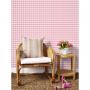 'Barbie™ Gingham' Wallpaper by Barbie™ - Bubblegum