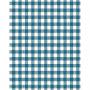 'Barbie™ Gingham' Wallpaper by Barbie™ - Cadet Blue