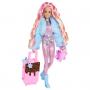 Travel Barbie Doll With Snow Fashion, Barbie Extra Fly