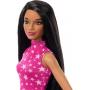 Barbie Fashionistas Doll #215 with Pink Star-Print Top and Iridescent Skirt