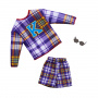 Ken Complete Looks Plaid Top and Shorts Fashion Pack