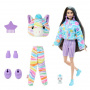 Barbie Cutie Reveal Color Dreams Series Zebra doll