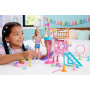 Barbie And Stacie To The Rescue Puppy Playground Playset With Doll, 3 Pet Dog Figures, & Accessories