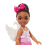 Barbie Chelsea Ballerina Doll & Accessories Set, Career-Themed Brunette Small Doll