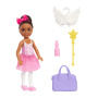 Barbie Chelsea Ballerina Doll & Accessories Set, Career-Themed Brunette Small Doll