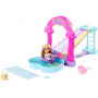 Rainbow Water Slide Set with Chelsea Doll and Puppy, Height 20 cm, Accessories Included