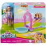 Rainbow Water Slide Set with Chelsea Doll and Puppy, Height 20 cm, Accessories Included