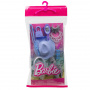 Barbie Doll Accessories With Icy Glam Theme Including Sparkly Snowflake Purse & Blue Hat