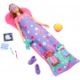 Barbie Doll & Puppy Slumber Party Playset With 2 Toy Dog Figures & 10+ Accessories, Color-Change