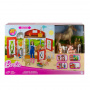 Barbie Horse Barn Playset With 25+ Feeding & Grooming Accessories Including 11 Animal Figures