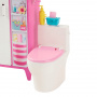 Barbie Toy Bathtime Playset With 19 Dollhouse Accessories Including Bathtub, Toilet, & Vanity