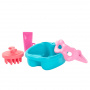 Barbie Toy Bathtime Playset With 19 Dollhouse Accessories Including Bathtub, Toilet, & Vanity