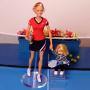 Kim Clijsters Barbie Doll and her daugther