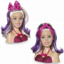 Barbie Styling hairdressing head with 14 pieces