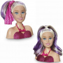 Barbie Styling hairdressing head with 14 pieces