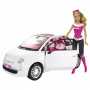 Barbie Doll and Fiat Vehicle