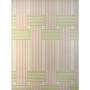 'Roman Holiday Woven' Grasscloth Wallpaper By Barbie™ - Pink and Green