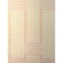 'Roman Holiday Woven' Grasscloth Wallpaper By Barbie™ - Peach