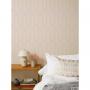 'Roman Holiday Woven' Grasscloth Wallpaper By Barbie™ - Peach