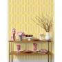 'Roman Holiday Woven' Wallpaper By Barbie™ - Marigold