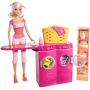 Barbie Spin To Clean Laundry Room and Barbie Doll Set