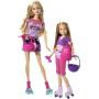 Barbie Sisters Skate 2 Pack  