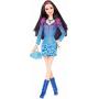 Barbie® Fashionista® Raquelle Doll(Black Hair/Blue)