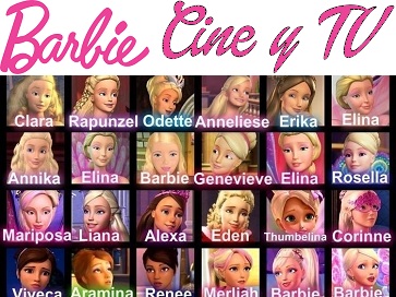 Barbie's roles in television and film