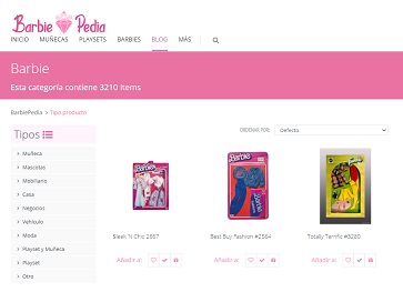 Many new items on BarbiePedia!