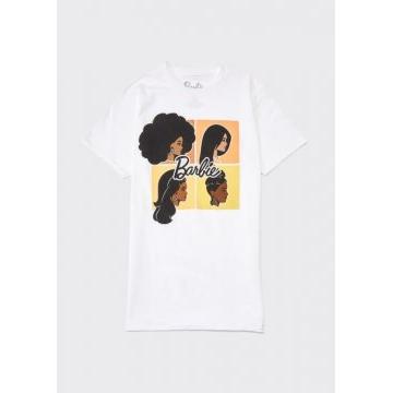 Multicultural Barbie Square Graphic Tee