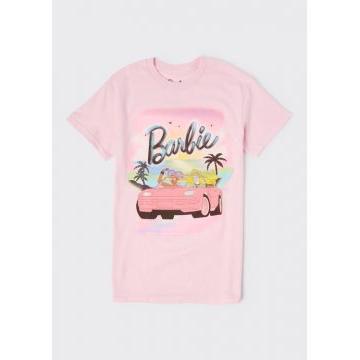 Camiseta con estampado de Barbie costera linda - 2000483692 BarbiePedia