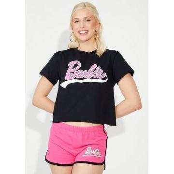 Retro Barbie Logo Skimmer Tee