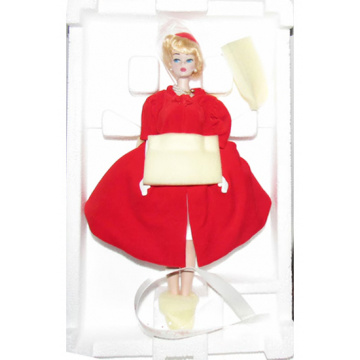 Porcelain Treasures - Silken Flame Barbie Doll (blonde)