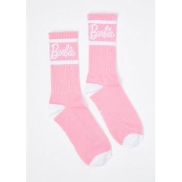 Light Pink Barbie Varsity Crew Socks