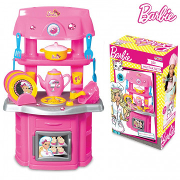 Barbie  Children's kitchen with accessories