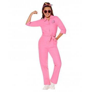 Adult Pink Power Jumpsuit - Barbie the Movie