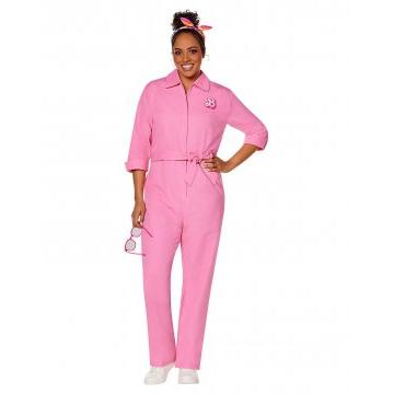 Adult Plus Size Pink Power Jumpsuit - Barbie the Movie