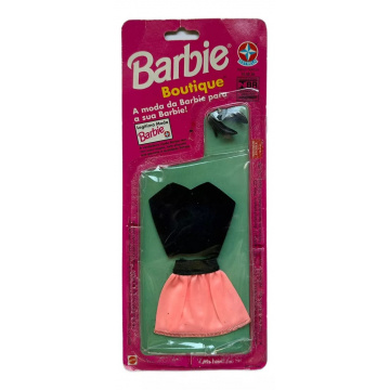 Barbie Boutique (Estrela) #10.43.36 (black/pink dress) - 10.43.36 ...