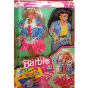 Barbie e Viky Arte em moda (Estrela)