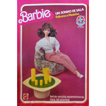 Barbie Um Sonho De Sala - Poltrona E Mesinha - Estrela