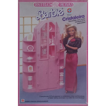 Barbie Estilo Rosas - Cristaleira - Estrela